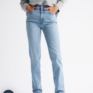 Abercrombie & Fitch 90s Straight Ultra High Jeans